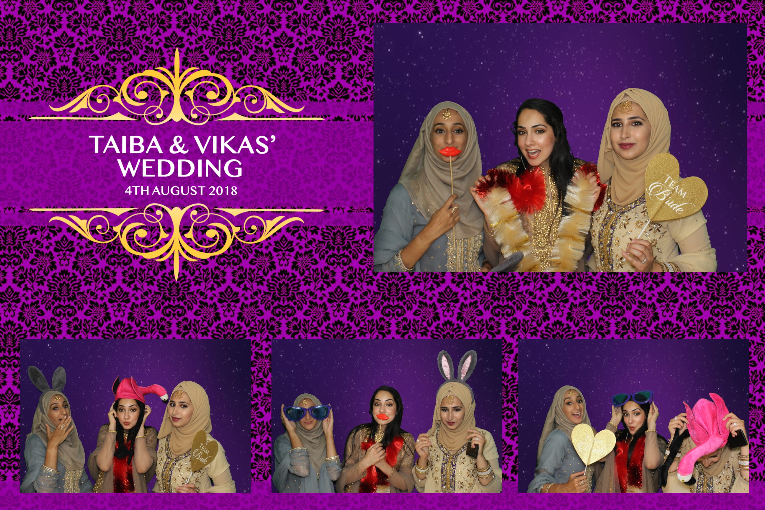 Taiba & Vikas | View more photos from the event at images.mobile-photo-booth.com/u/MobilePhotoBoothUK/Taiba-Vikas